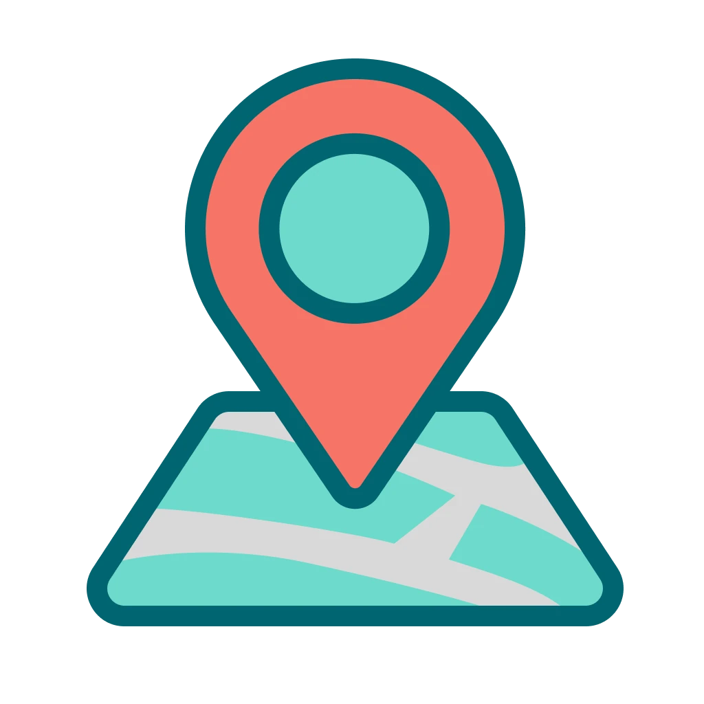 Mapa de ubicación dibujo