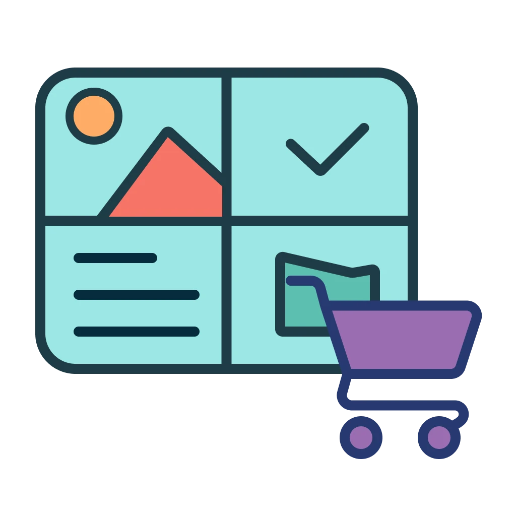 Icono/dibujo catalogo de productos