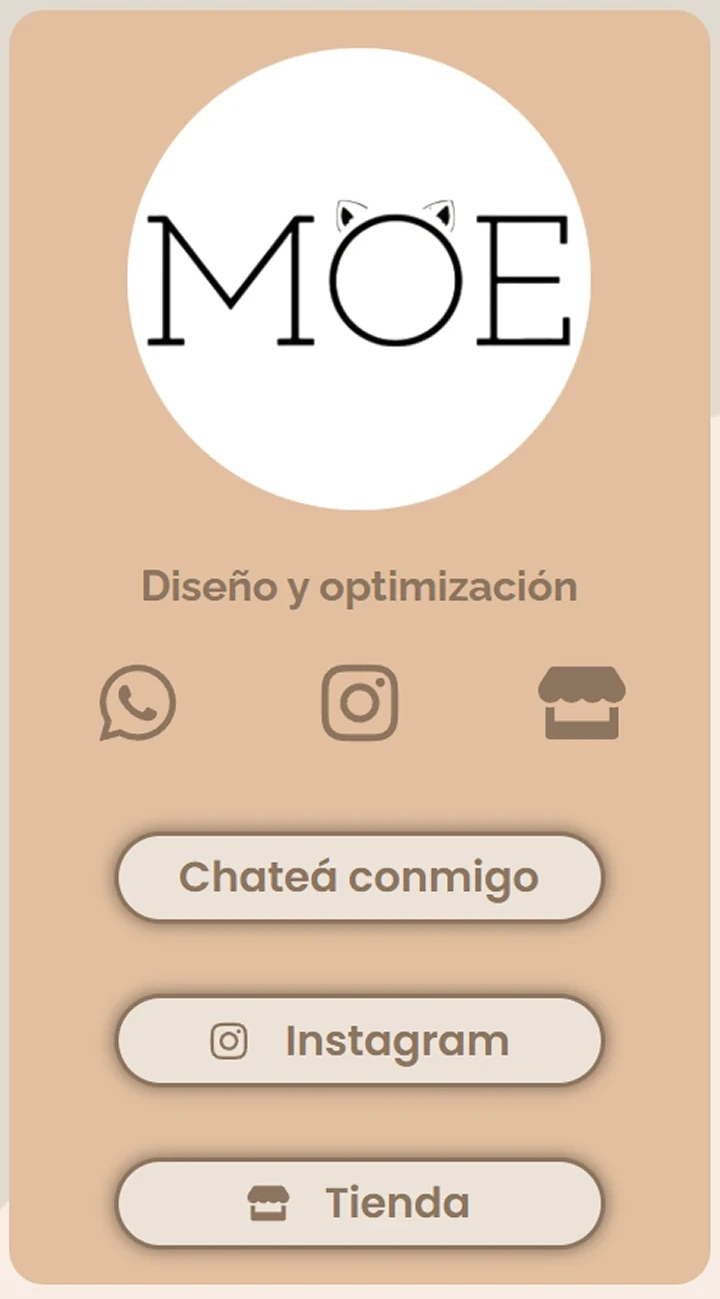 Ejemplo de landing de MOE por nodilink